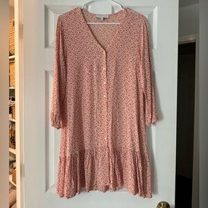 Boii Pink floral dress